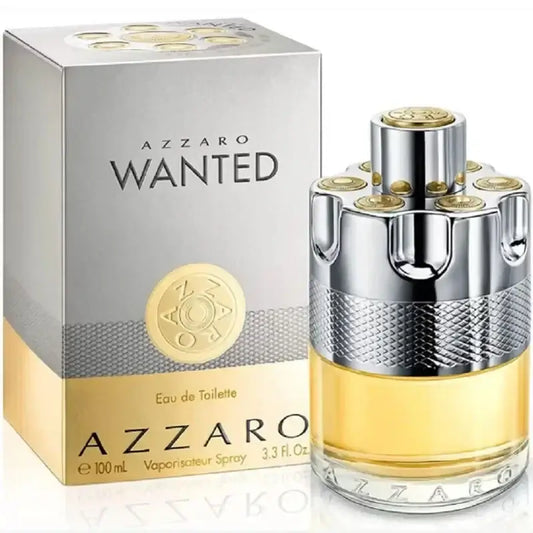 the Most Want High Quality Perfume Lasting Fragrance 100ML in stylish bottle with Azzaro Wanted packaging